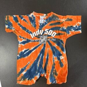 Vintage Indy 500 Tie-Dye Romper by Fanatics